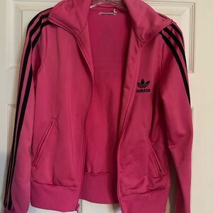 Adidas Women's Vibrant Pink Bomber Jacket